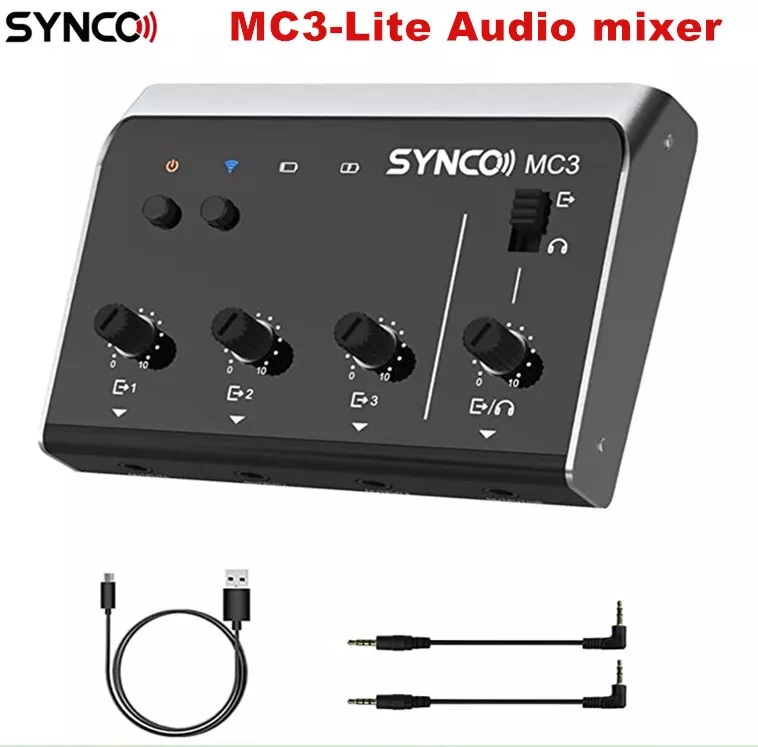 Photography Videos Free - Mikser audio Synco MC3 Lite, 4-kanałowy,