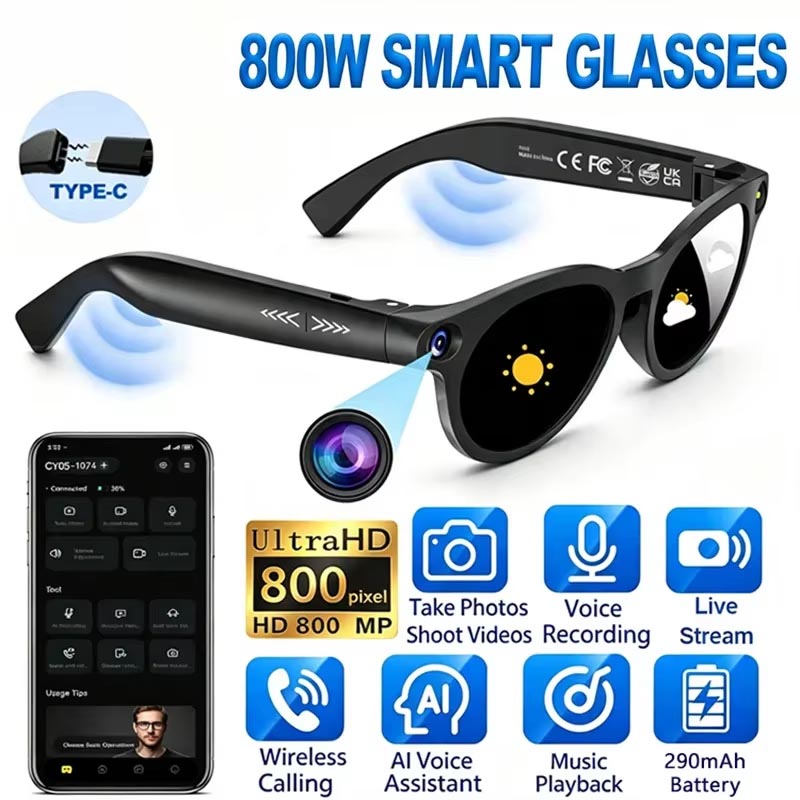 Photography Videos Free - Nowe inteligentne okulary Pixel AI o